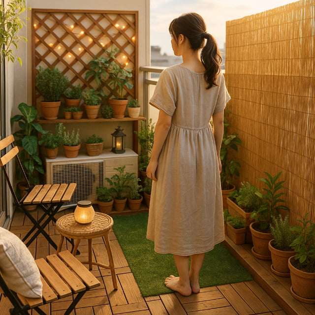 ベランダを極上の癒し空間に変える! アウトドア家具・照明・観葉植物でつくるおしゃれな快適リラックス空間 ベランダを極上の癒し空間に変える! アウトドア家具・照明・観葉植物でつくるおしゃれな快適リラックス空間